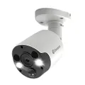 Swann PIR Bullet Security Camera & Spotlight, 4K Ultra HD Surveillance Cam w/Color Night Vision, Indoor/Outdoor, Heat & Motion Sensing, 2 Way Talk/Siren, Add to NVR, SWNHD-885MSFB