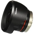 Samyang 12mm F2.0 NCS CS Lens for Micro Four Thirds Mount Cameras, Black