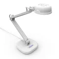 INSWAN INS-1 Tiny 8MP USB Document Camera with Auto-Focus and LED Supplemental Light, Excellent for Distance Education and Web Conferencing