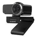 AUSDOM AW635 1080P Full HD Webcam With Microphone, Manual Focus USB PC Web Cameras For Video Conferencing, Online Work, Streaming,Home Office