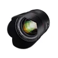 Samyang AF 75mm F1.8 Compact Auto Focus Telephoto Lens for Sony FE Mount, Black (SYIO75AF-E)