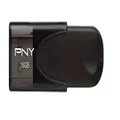 PNY - Attaché 4 16GB USB 2.0 Flash Drive - Black (P-FD16GATT4-GE)