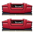 G.SKILL Ripjaws V Series (Intel XMP) DDR4 RAM 8GB (2x4GB) 2400MT/s CL15-15-15-35 1.20V Desktop Computer Memory UDIMM - Red (F4-2400C15D-8GVR)