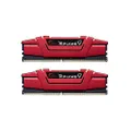 G.SKILL Ripjaws V Series (Intel XMP) DDR4 RAM 16GB (2x8GB) 2400MT/s CL15-15-15-35 1.20V Desktop Computer Memory UDIMM - Red (F4-2400C15D-16GVR)