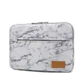Canvaslife Marble Pattern 360 Degree Protective 14 inch Waterproof Laptop Sleeve case Bag with Pocket for 14 inch 14.0 inch Laptop