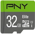 PNY 32GB Elite Class 10 U1 microSDHC Flash Memory Card (P-SDU32GU185GW-GE)