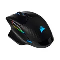 Corsair Dark Core RGB Pro SE, FPS/MOBA Gaming Mouse with SLIPSTREAM Technology, Black, Backlit RGB LED, 18000 DPI, Optical, Qi wireless charging certified
