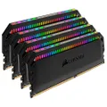 Corsair Dominator Platinum RGB 64GB (4x16GB) DDR4 3600 (PC4-28800) C18 1.35V AMD Optimized Memory - Black