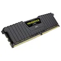 CORSAIR Vengeance LPX 16GB (2 x 8GB) DDR4 3600 (PC4-28800) C20 1.35V AMD Optimized Memory - Black
