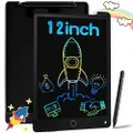 Richgv LCD Writing Tablet,12 Inches Handwriting Business Ewriter Built-in Screen Lock & Magnet for Kids and Adults Pink