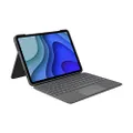 Logitech Folio Touch iPad Keyboard Case with Trackpad and Smart Connector for iPad Pro 11-inch (1st, 2nd, 3rd Generation) – Grey