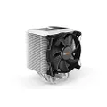 be quiet! BK005 Shadow Rock 3 White, CPU Cooler, 190W TDP, decoupled Silent Shadow Wings2 120mm PWM high-Speed Fan, Asymmetrical Construction avoids Blocking Memory Slots