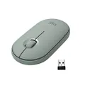 Logitech 910-005604 Pebble M350 Wireless Mouse, Eucalyptus Green