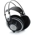 AKG Pro Audio K702 Over-Ear, Open-Back, Flat-Wire, Reference Studio Headphones,Black