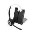Jabra PRO 930 MS Mono Lync Optimized Wireless Headset for Softphone, Black, Mono Speaker