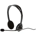 Logitech H110 Stereo Computer Headset Dual plug 3.5mm with Microphone Grey