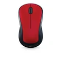Logitech M310 Mouse - Laser - Wireless - Radio Frequency - Flame Red - Usb - 1000 Dpi - Computer -