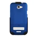 Seidio BD2-HR3HTNXGK-RB SURFACE Case with Metal Kickstand and Holster Combo for HTC One X - Retail Packaging - Royal Blue