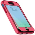 Speck Products iPhone 5c CandyShell Case Plus FACEPLATE - Carrying Case - Splash Pink/Poppy Red