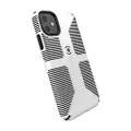 Speck CandyShell Grip iPhone 11 Case, White/Black