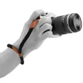 MegaGear SLR, DSLR Camera Cotton Wrist Strap, Black, One Size (MG1779)