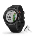Garmin Approach S62 Bundle, Premium Golf GPS Watch with 3 CT10 Club Tracking Sensors, Built-in Virtual Caddie, Mapping and Full Color Screen, Black