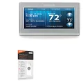BoxWave Corporation Honeywell Wi-Fi Smart Color Thermostat (RTH9585WF) Screen Protector, [ClearTouch Anti-Glare (2-Pack)] Anti-Fingerprint Matte Film Skin