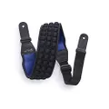 KLIQ AirCell Guitar Strap for Bass & Electric Guitar with 3" Wide Neoprene Pad and Adjustable Length from 46" to 56" (Regular), Navy