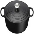 Le Creuset Enameled Cast Iron Signature Round Dutch Oven, 5.5 qt., Licorice