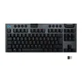 Logitech 920-009529 G915 - Tenkeyless Lightspeed Wireless RGB Mechanical Gaming Keyboard, Carbon (Windows)