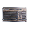 Azio Retro Classic Bluetooth (Elwood) - Luxury Vintage Backlit Mechanical Keyboard