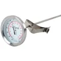 Darkroom Dial Thermometer Stainless Steel with Wall Clip Battery-Free Film Processing Equipment (Metal)