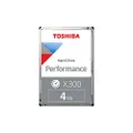 Toshiba X300 SATA, 7200rpm, 128MB Buffer, 3.5" Form Factor PC Desktop Internal Hard Drive, 4TB, HDWE140UZSVA - Local Unit