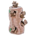 Outward Hound Hide A Squirrel Dog Toy Plush Dog Squeaky Toy Puzzle, 7 Piece, Ginormous