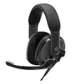 EPOS H3 Closed Acoustic Gaming Headset with Noise-Cancelling Microphone - Plug & Play - High Quality Audio - Around the Ear - Adjustable, Ergonomic - for PC, Mac, PS4, PS5, Switch, Xbox - Onyx Black