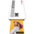 KODAK Mini 2 Retro Portable Instant Photo Printer, Wireless Connection, Compatible with iOS, Android & Bluetooth, Real Photo (2.1 x3.4), 4Pass Technology & Lamination Process, Premium Quality-White