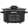 Crock-Pot Lift and Serve Digital Slow Cooker with Hinged Lid and Programmable Countdown Timer, 4.7 Litre, CSC052