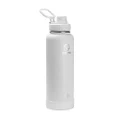 Takeya 51002 Actives Insulated Stainless Water Bottle with Insulated Spout Lid, 40oz, Arctic