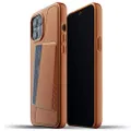 Mujjo Full Leather Wallet Case for iPhone 12 Pro Max (Tan)