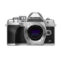 OM SYSTEM OLYMPUS E-M10 Mark IV Silver Micro Four Thirds System Camera 20MP Sensor 5-Axis Image Stabilization 4K Video Wi-Fi