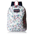 JanSport Unisex SuperBreak Multi White Floral Backpack