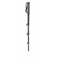 Manfrotto MPMXPROA4 4-Section Aluminum Video Monopod with Quick Power Lock, 56cm to 180cm, Black
