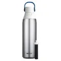 Brita Premium Filtering Water Bottle with Filter BPA Free, 26 Ounce, Stainless Steel