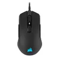 CORSAIR CS-CH-9308011-AP M55 RGB Pro Ambidextrous Multi-Grip Gaming Mouse, Black