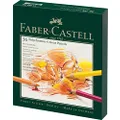 Faber-Castell AG110038 36-Pieces Polychromos Artists' Colour Pencil in Studio Box