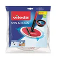 Vileda Spin & Clean Mop Refill,White, 1 Count (Pack of 1)