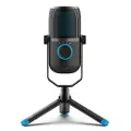 JLab Talk USB Microphone | USB-C Output | Cardioid, Omnidirectional, Stereo or Bidirectional | 96k Sample Rate | 20Hz - 20kHz Frequency Response | Volume, Gain Control, Quick Mute | Plug & Play