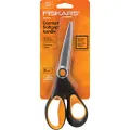 Fiskars 175800-1002 Razor-edge Softgrip Scissors, 8 Inch, Black