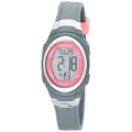Armitron Sport Women's Digital Chronograph Resin Strap Watch, 45/7034, Grey, 45/7034PGY