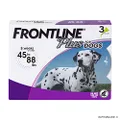 Frontline Plus Flea and Tick Control for 45 to 88-Pound Dogs and Puppies, 3-Doses